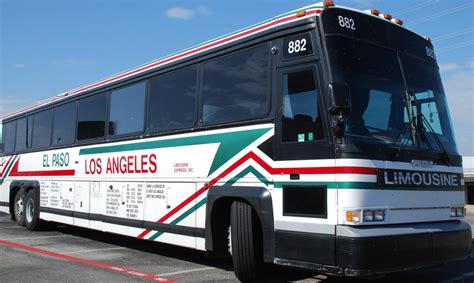 Bus El Paso, TX to Los Angeles from $93 